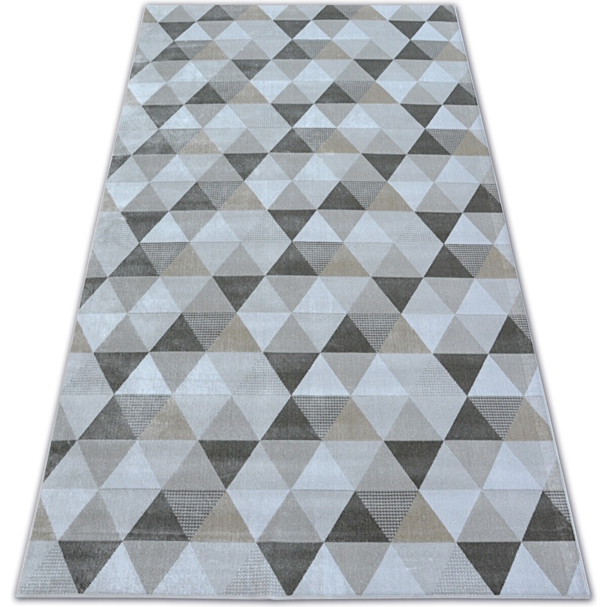 Rugsx  Koberec NOBIS 84166 krémový - Trojúhelníky 160x230 cm  Béžová