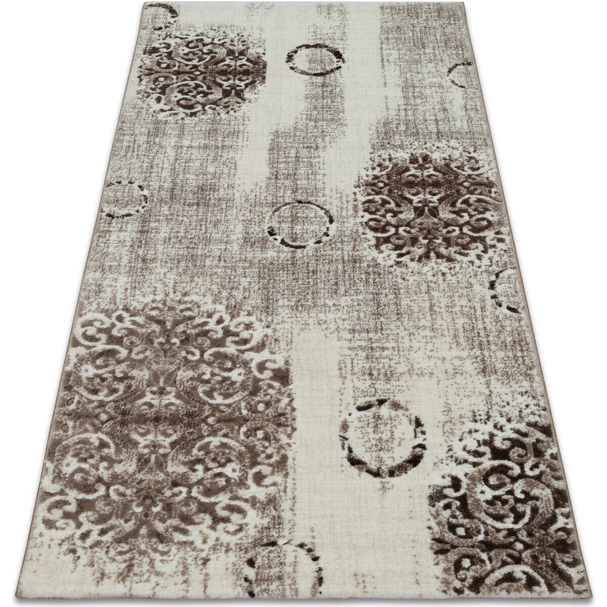 Rugsx  Koberec AKRYL FLORYA 265 Béžový/Krém 80x150 cm  Béžová