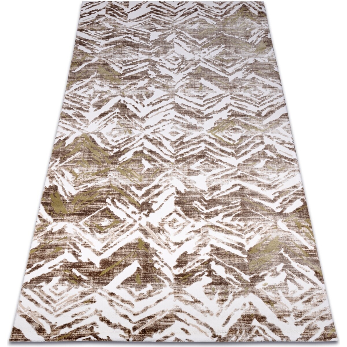 Rugsx  Koberec AKRYL DIZAJN 121 béžová, zelená 120x180 cm  Béžová