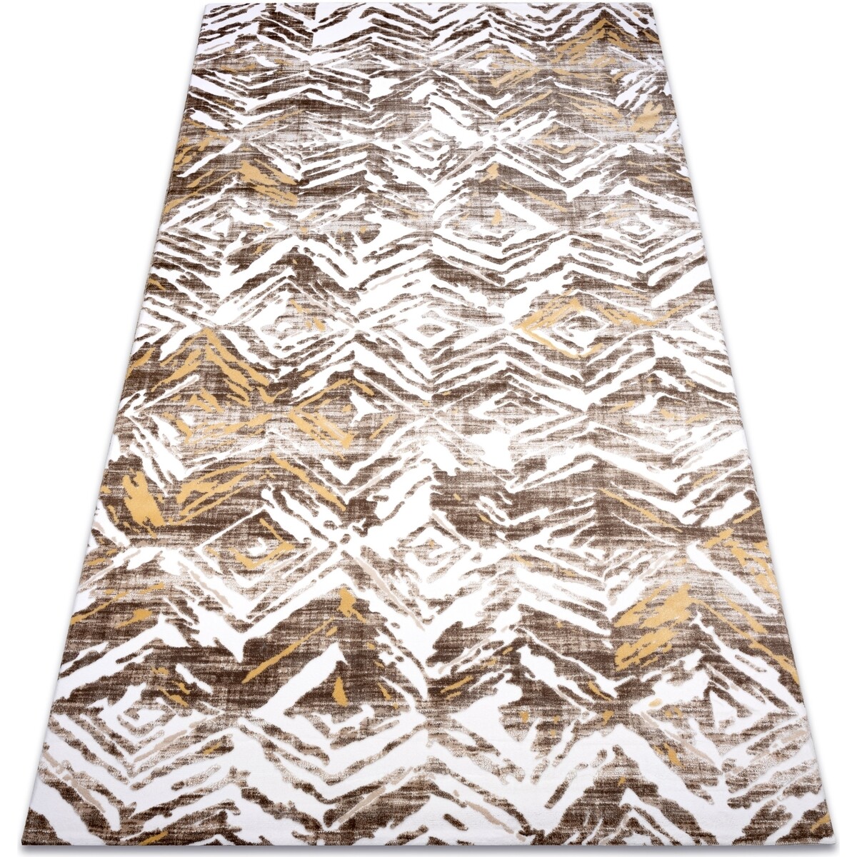 Rugsx  Koberec AKRYL DIZAJN 121 béžová, žlutá 80x150 cm  Béžová