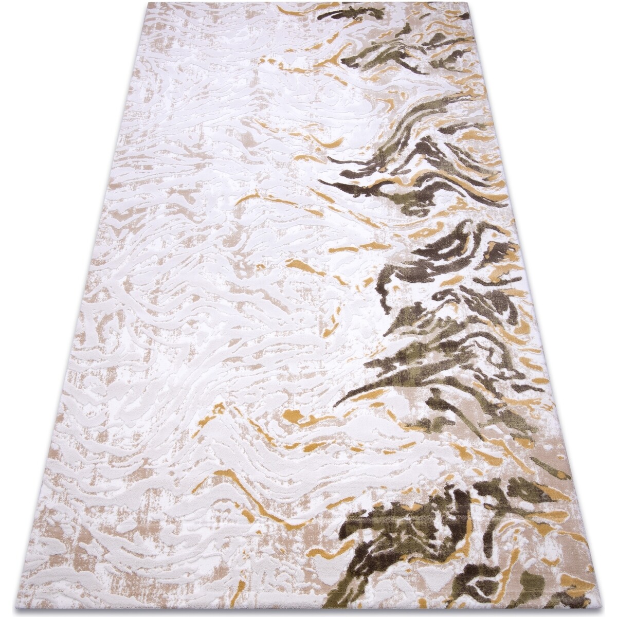 Rugsx  Koberec AKRYL DIZAJN 123 béžová, žlutá 160x230 cm  Béžová