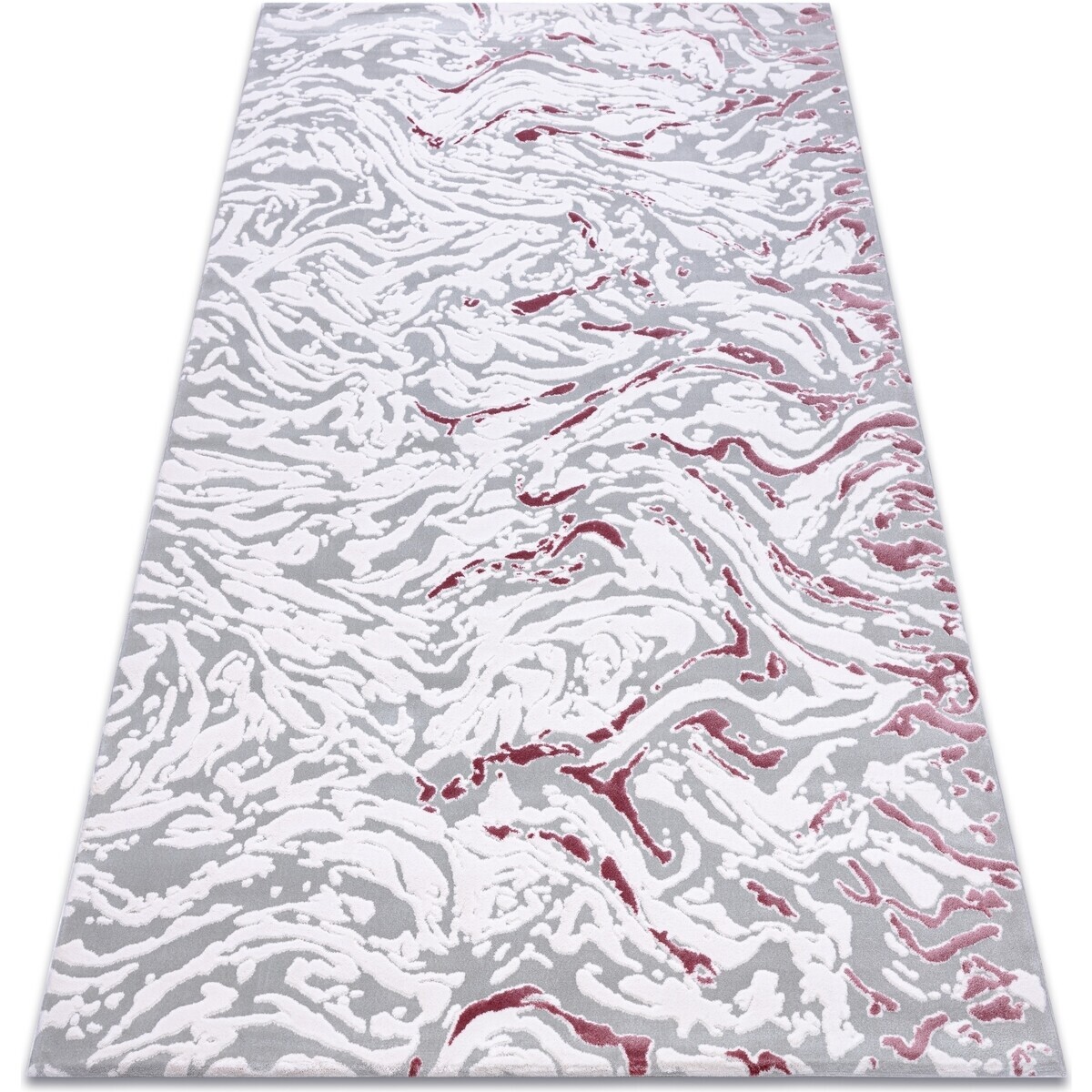 Rugsx  Koberec AKRYL DIZAYN 123 světle šedá / 160x230 cm  Šedá