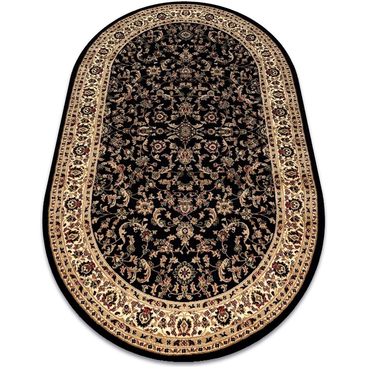 Rugsx  Koberec ROYAL ADR  model 1745 černý 100x180 cm  Černá