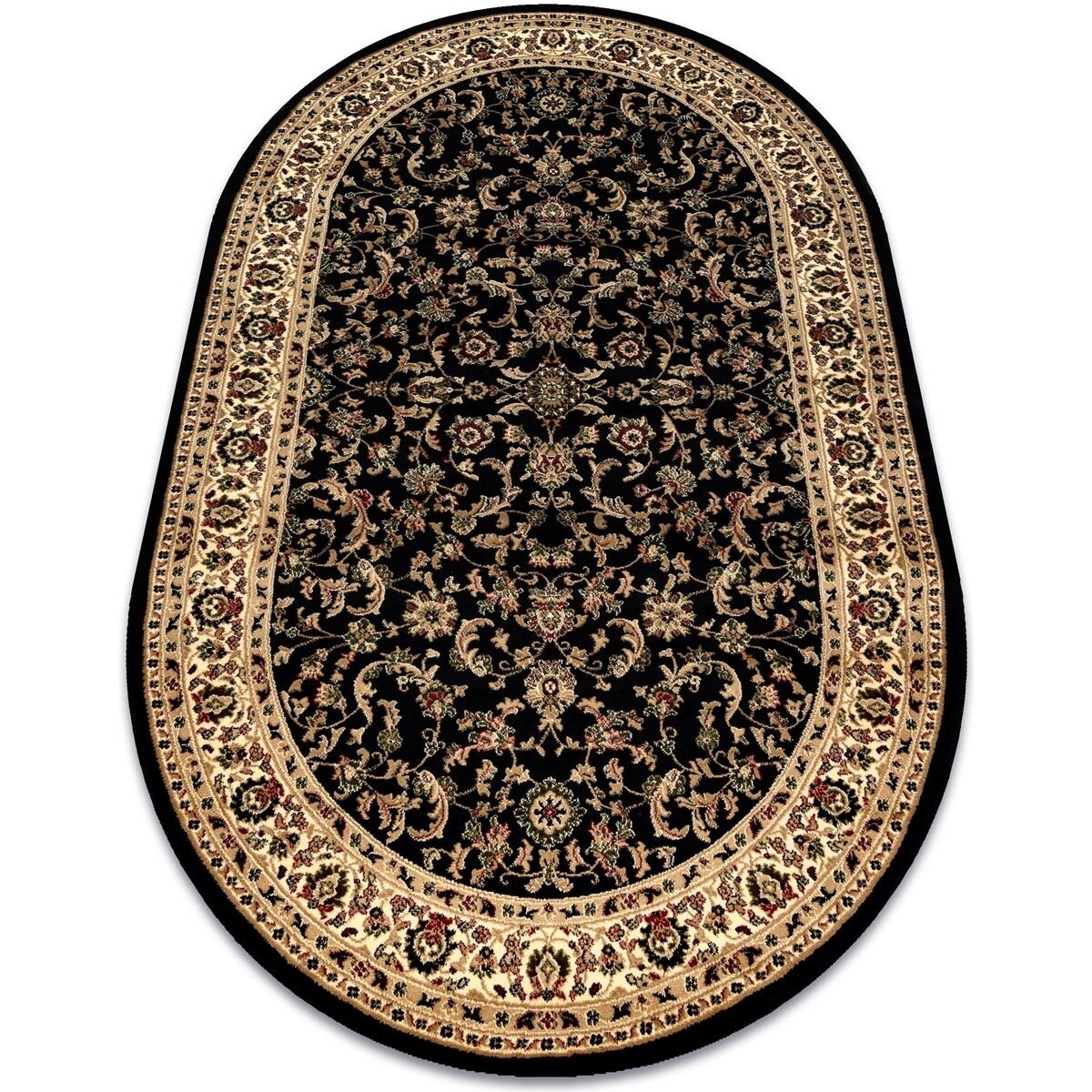 Rugsx  Koberec ROYAL ADR  model 1745 černý 150x250 cm  Černá