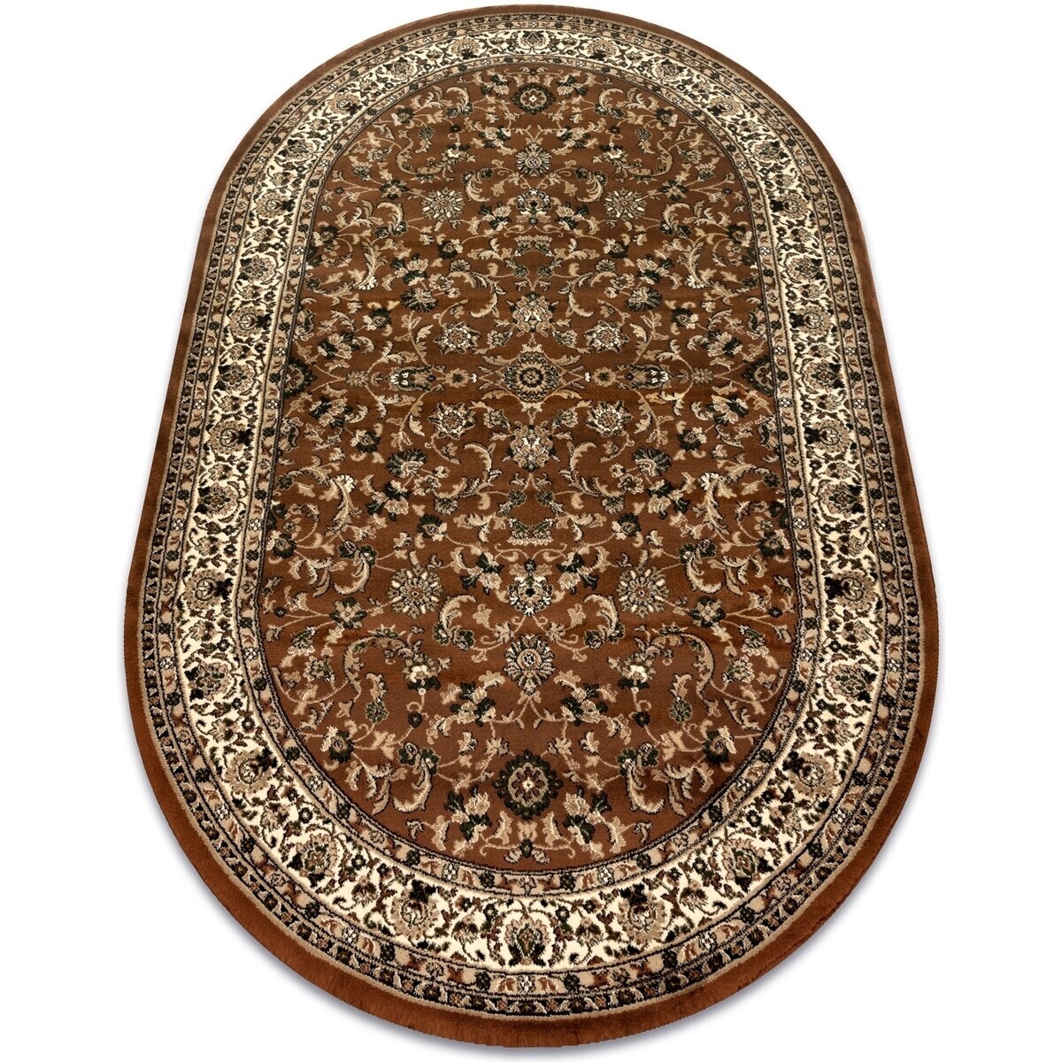 Rugsx  Koberec ROYAL ADR  model 1745 hnědý 100x180 cm  Hnědá