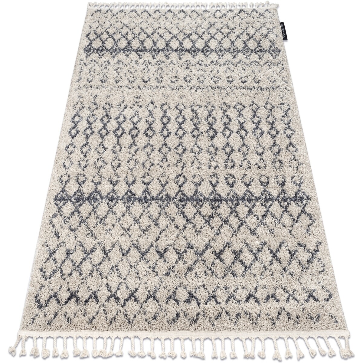 Rugsx  Koberec BERBER AGADIR GO522,  krémovo-šedý - 140x190 cm  Béžová