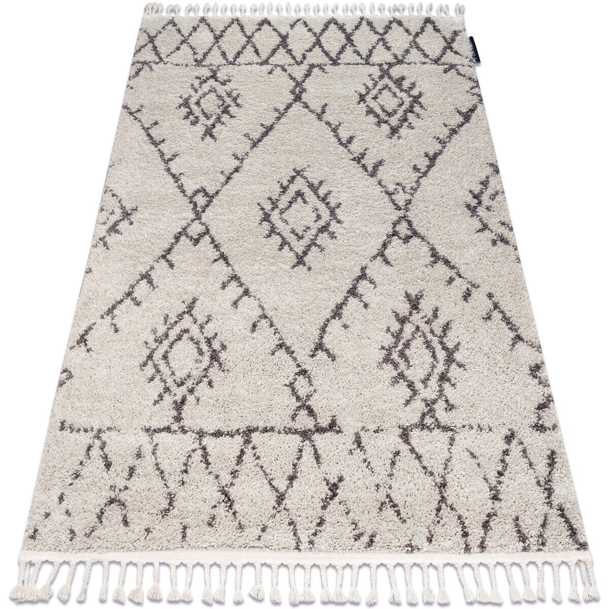 Rugsx  Koberec BERBER FEZ GO535,  krémovo-hnědý - 80x150 cm  Béžová