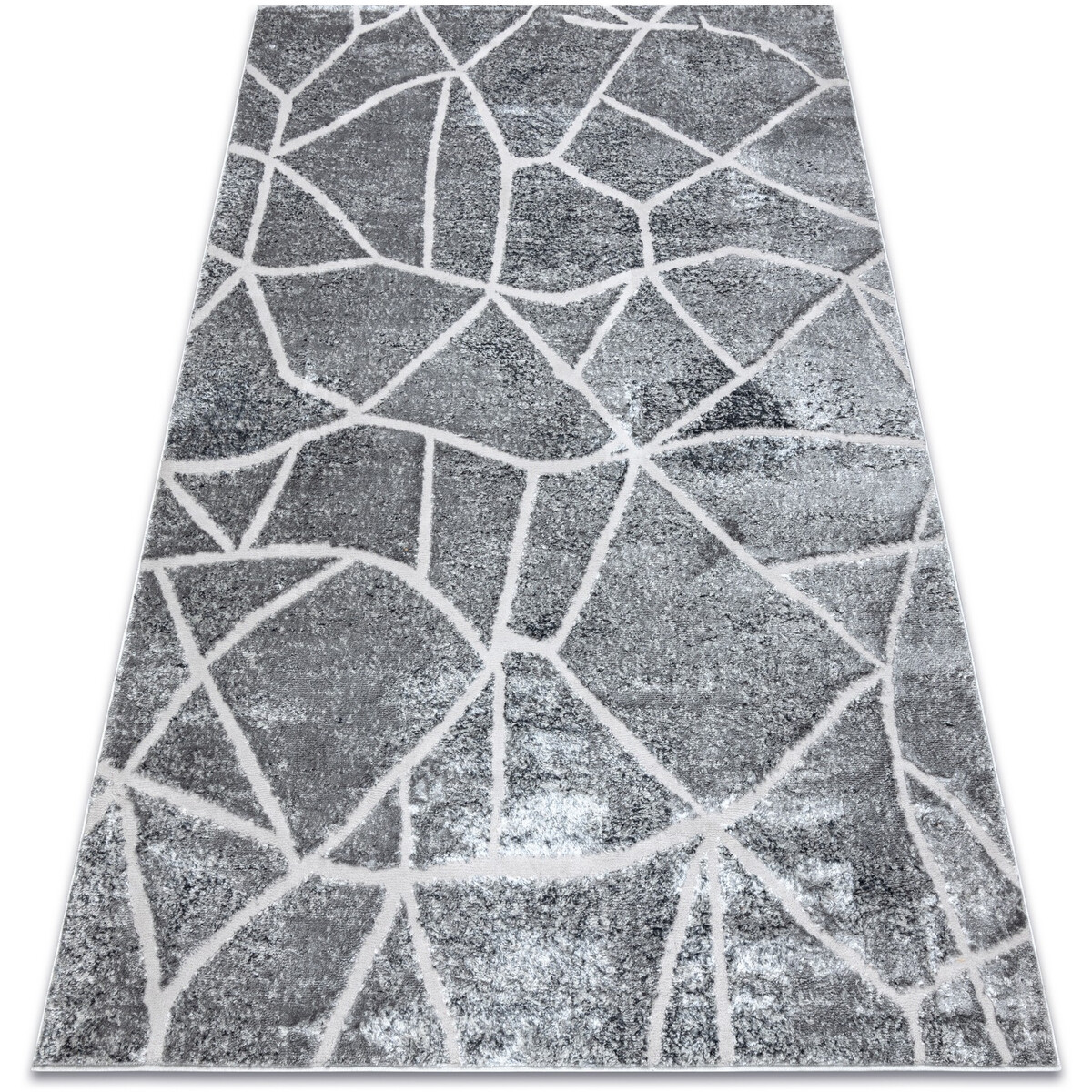 Rugsx  Moderní koberec MEFE 2783 Mramor - Strukturální 200x290 cm  Šedá