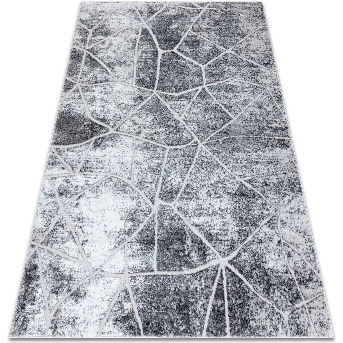 Rugsx  Moderní MEFE koberec   2783 Mramor 80x150 cm  Šedá