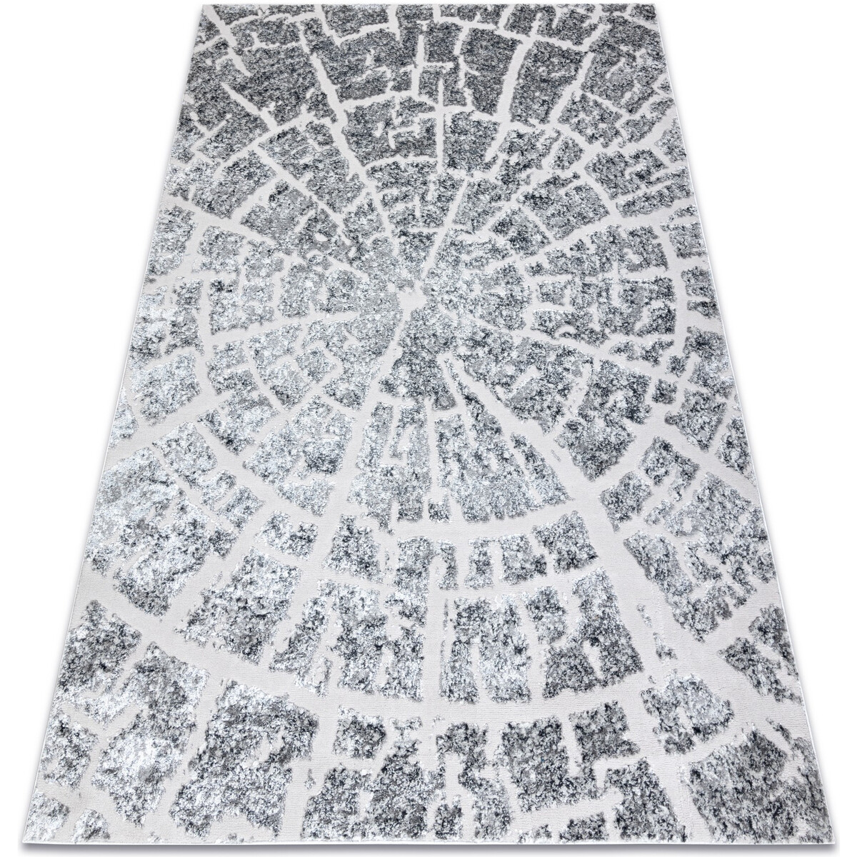 Rugsx  Moderní MEFE koberec   6185  160x220 cm  Šedá