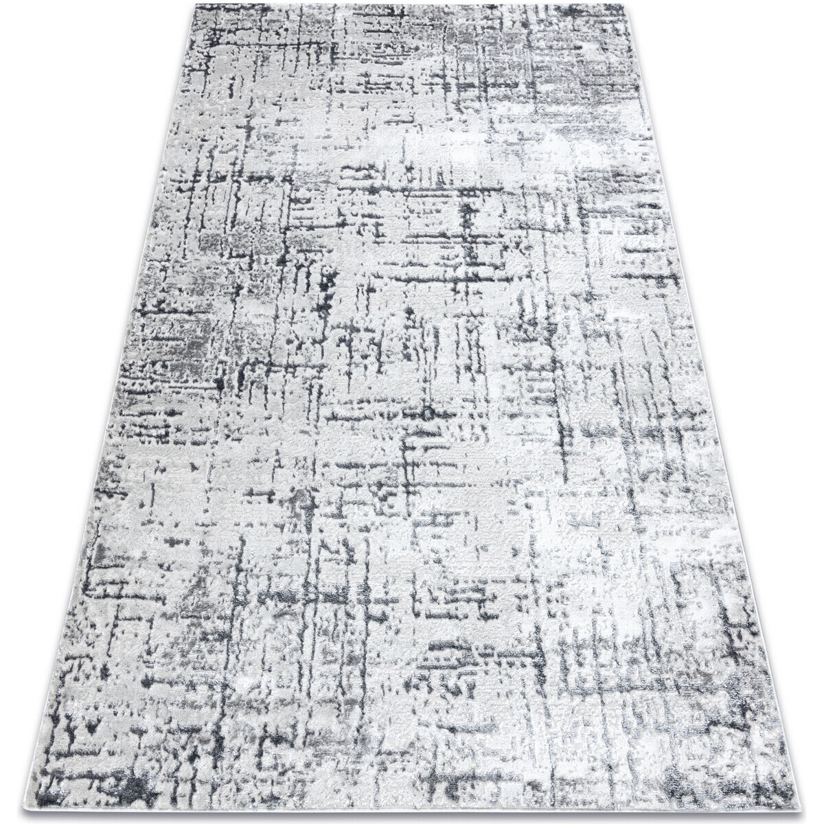 Rugsx  Moderní MEFE koberec   8722 Pásy 80x150 cm  Šedá