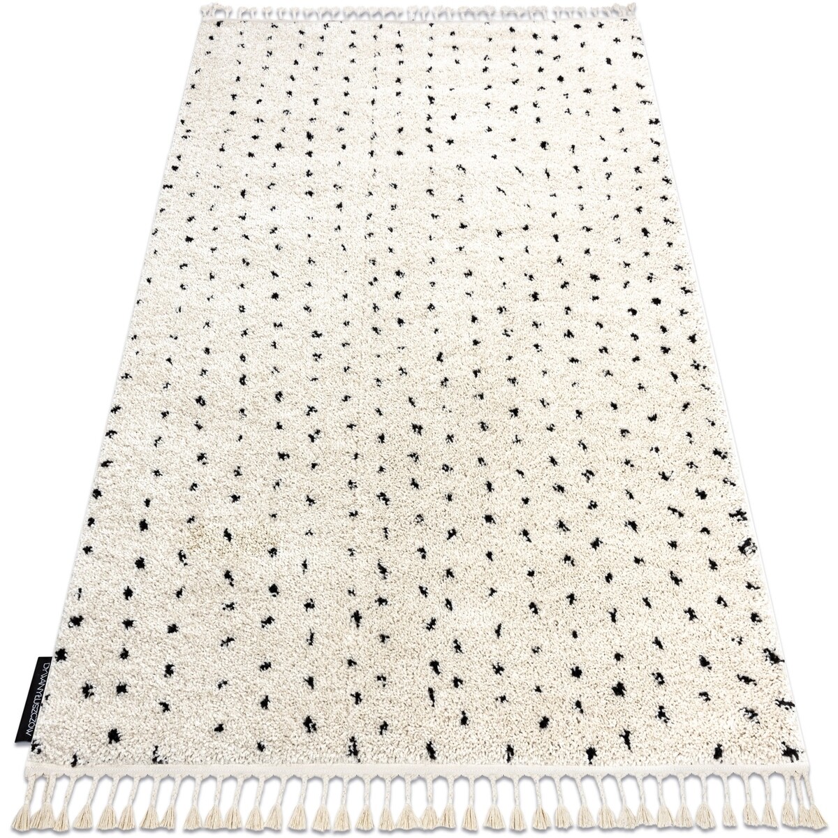 Rugsx  Koberec BERBER SYLA B752 krémový s tečky 80x150 cm  Béžová