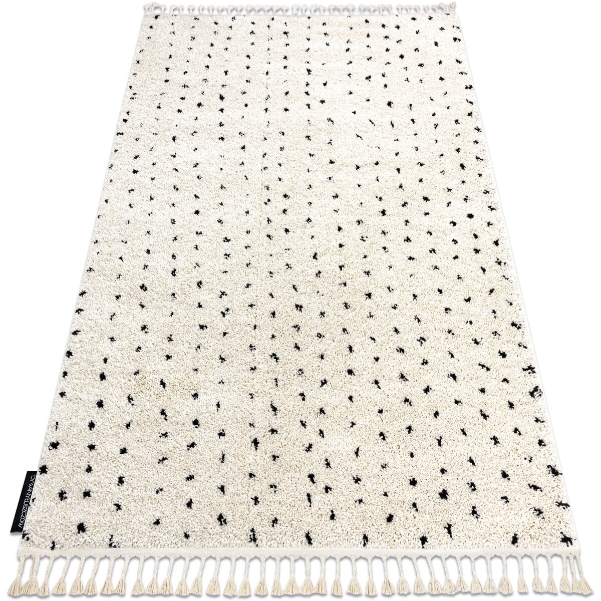 Rugsx  Koberec BERBER SYLA B752 krémový s tečky 120x170 cm  Béžová