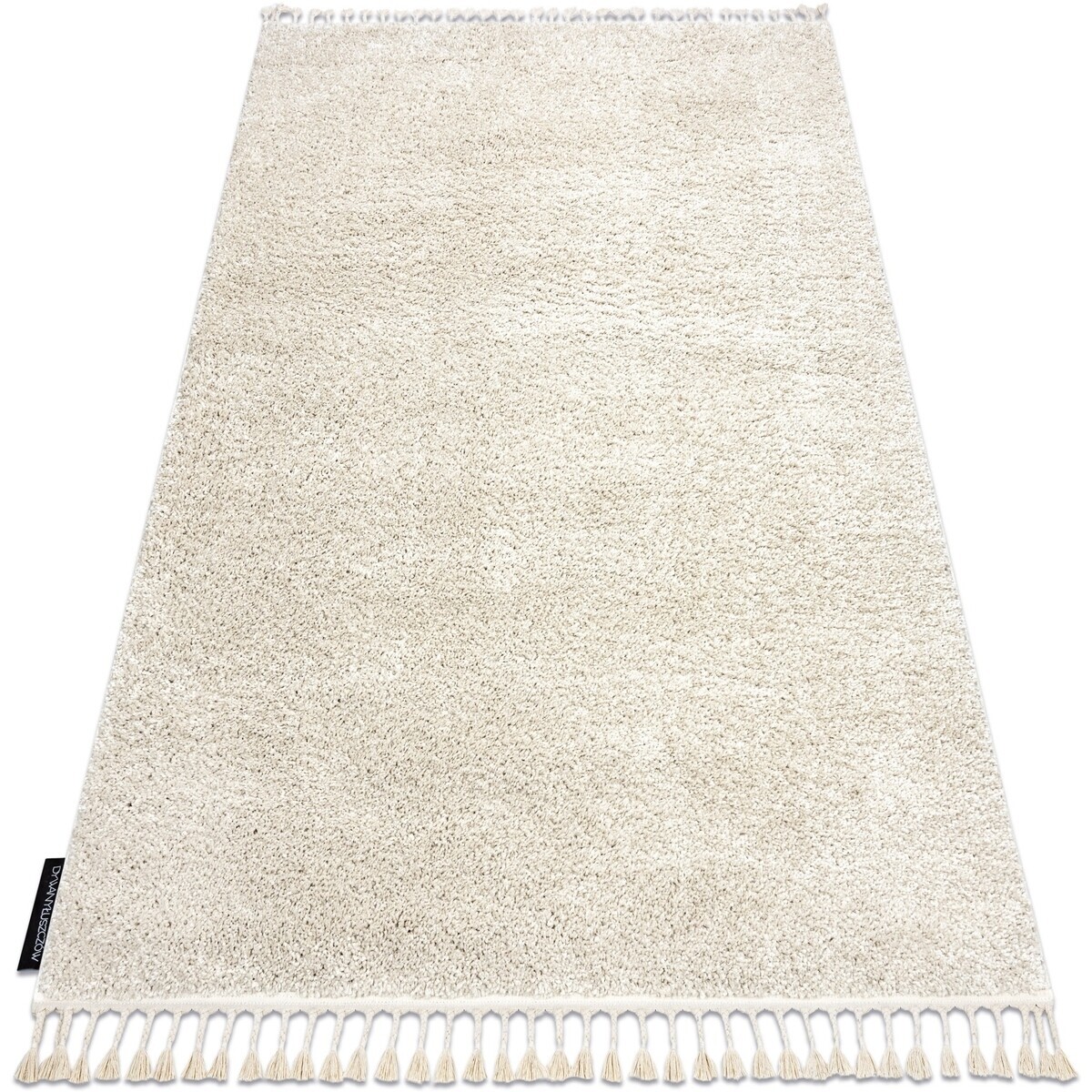 Rugsx  Koberec BERBER 9000, krémový - střapce, Maroko 120x170 cm  Béžová