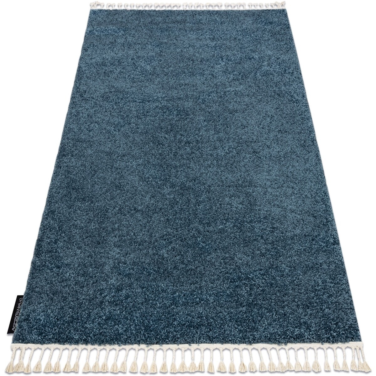 Rugsx  Koberec BERBER 9000 modrý - střapce, Maroko, 240x330 cm  Modrá
