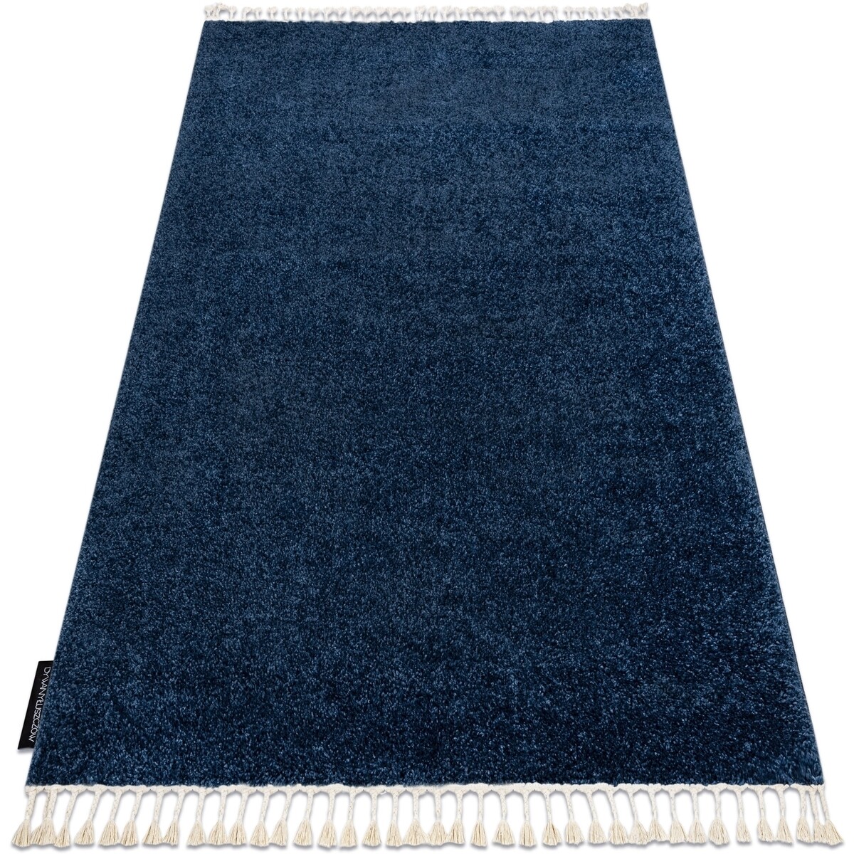 Rugsx  Koberec BERBER 9000, tmavě-modrý - střapce,  240x330 cm  Modrá