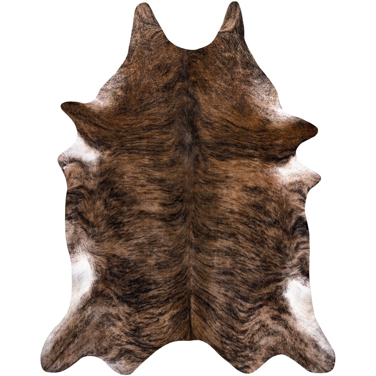Rugsx  Kobercová umělá hovězí kůže, kráva G5072-1 100x150 cm  Hnědá