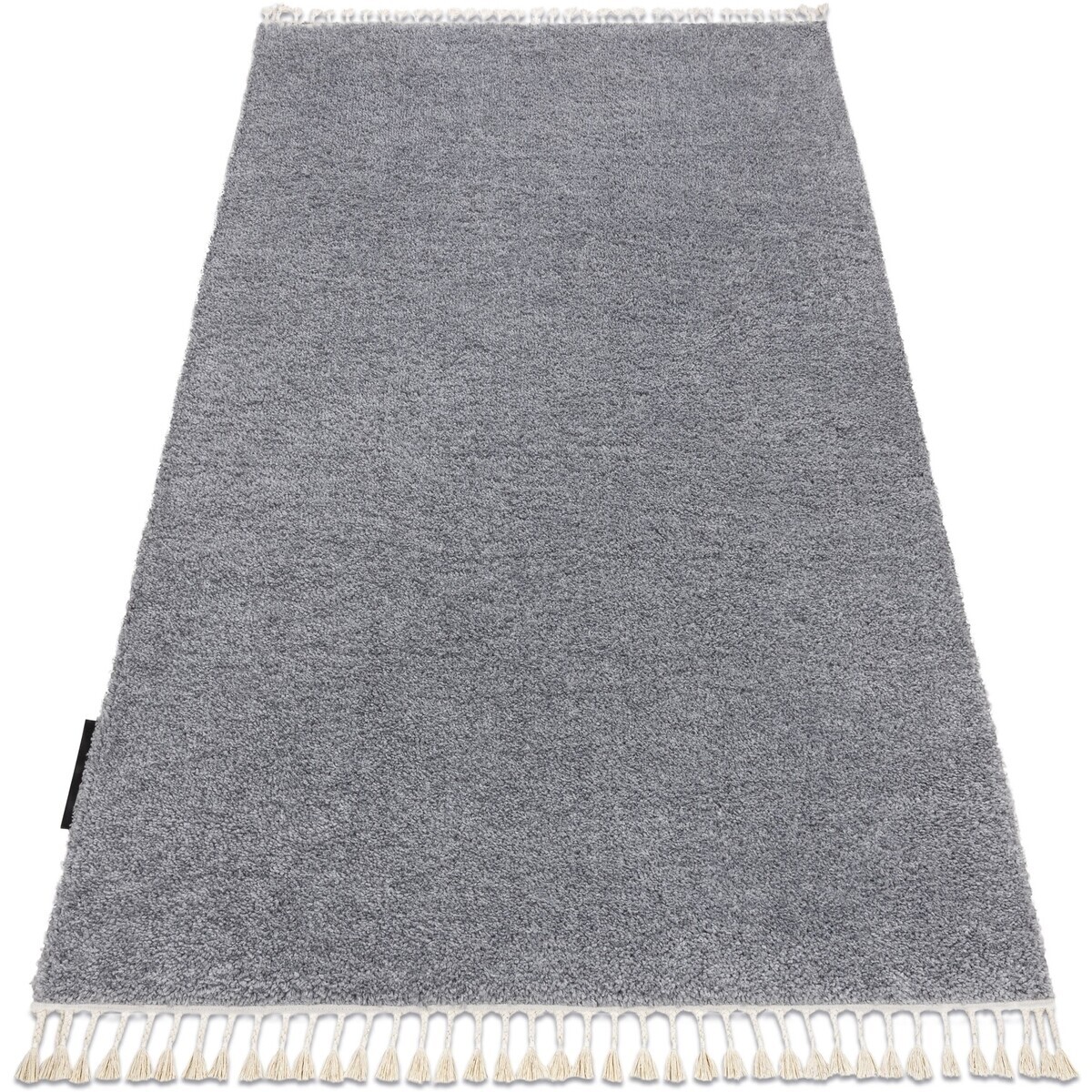 Rugsx  Koberec BERBER 9000, světle šedá - střapce, 200x290 cm  Šedá