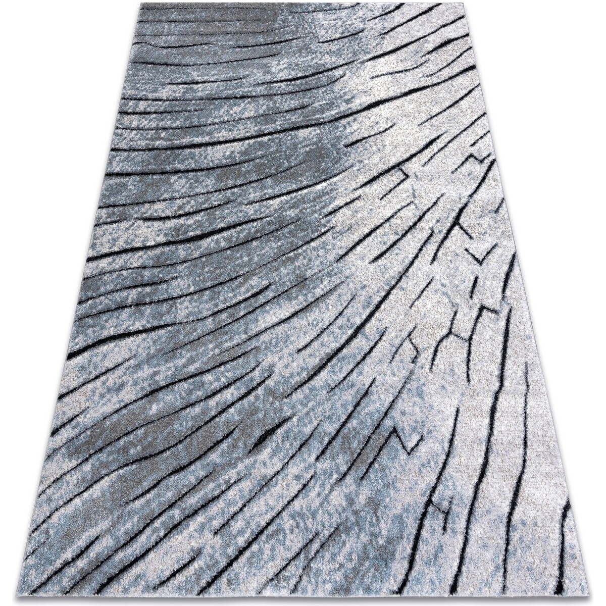 Rugsx  Moderní koberec COZY 8874 Timber, dřevo - 120x170 cm  Šedá
