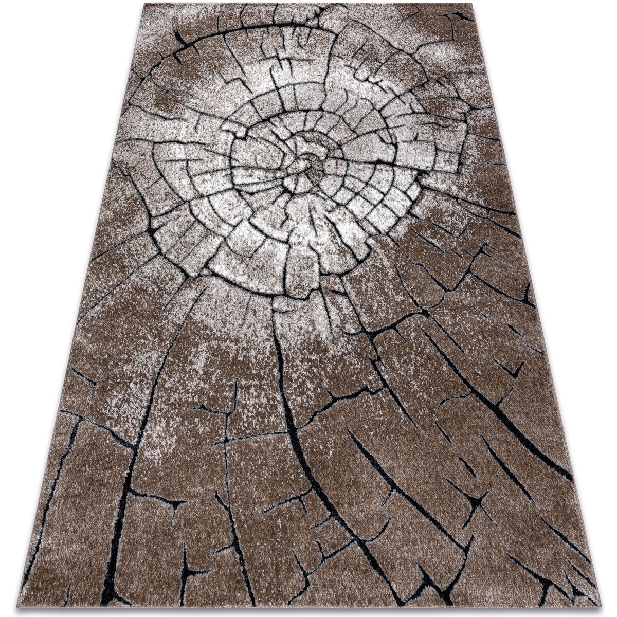 Rugsx  Moderní koberec COZY 8875 Wood, kmen stromu 80x150 cm  Hnědá