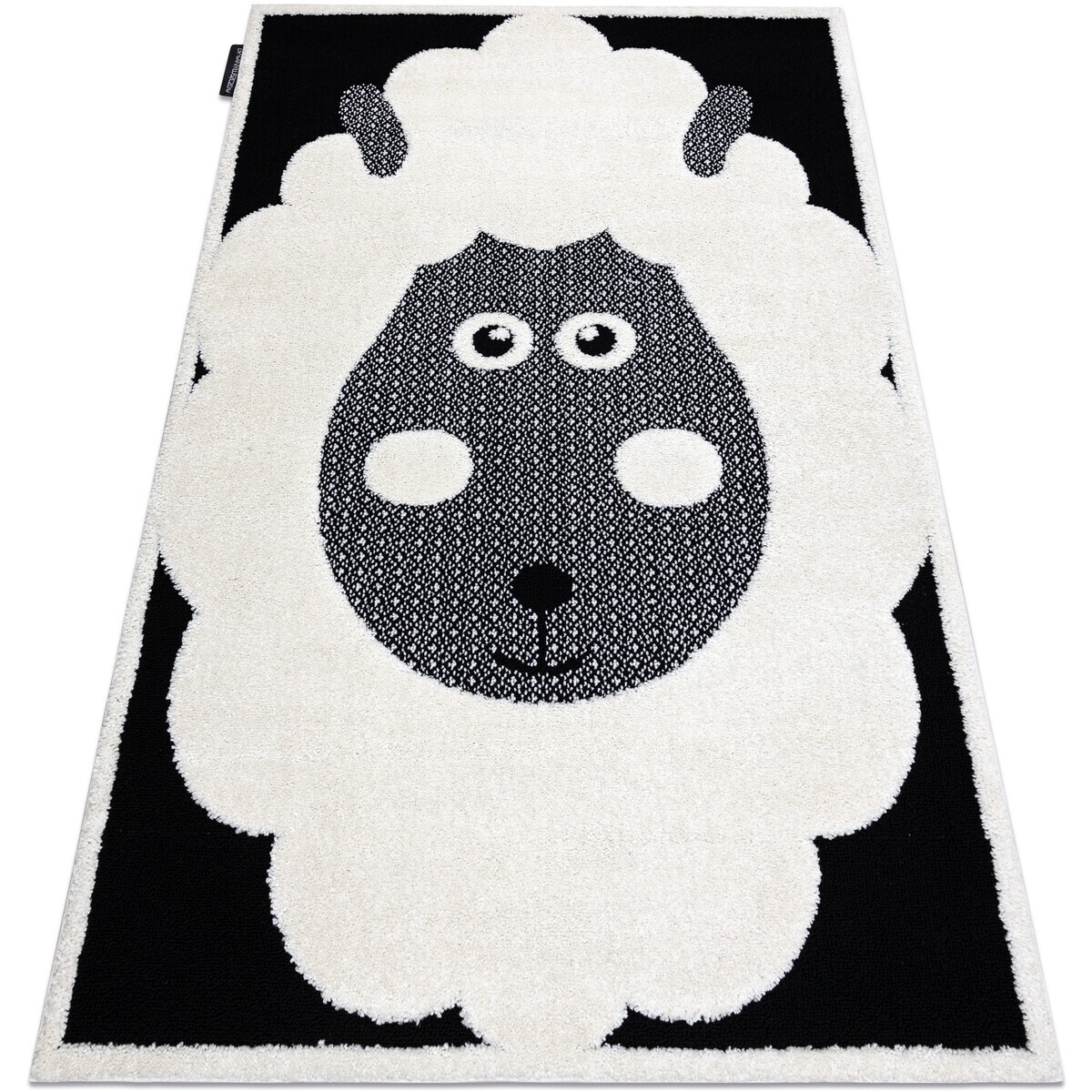 Rugsx  Moderní dětský koberec JOY Sheep, ovce, struktu 140x190 cm  Béžová
