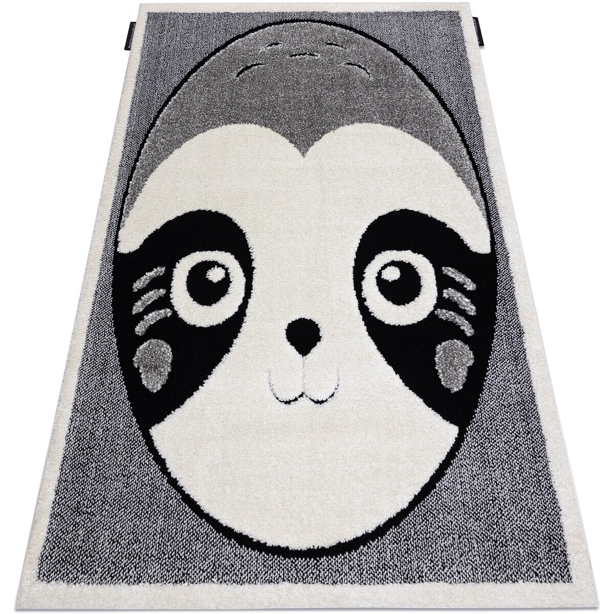 Rugsx  Dětský koberec JOY Panda medvěd, Strukturální 120x170 cm  Šedá