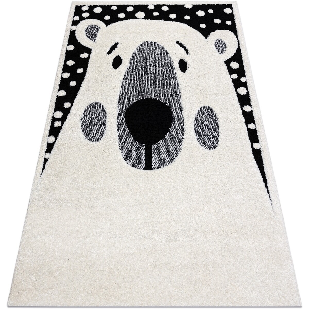 Rugsx  Dětský koberec JOY Teddy medvěd, Strukturální 120x170 cm  Béžová