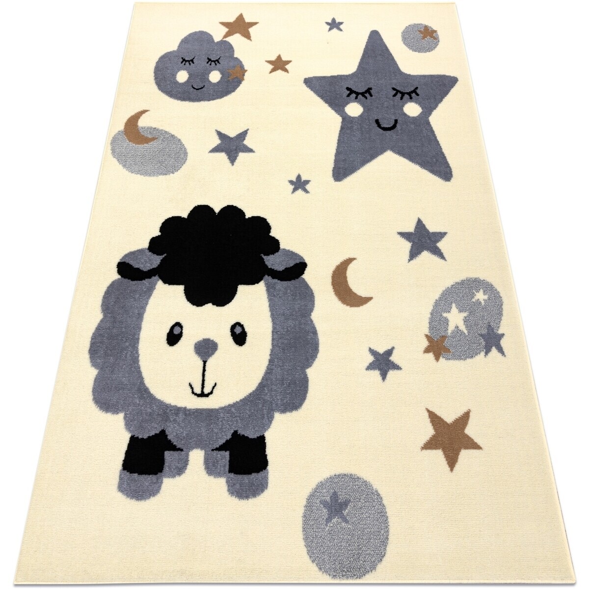 Rugsx  Koberec BCF FLASH Sheep 4000 - ovce 160x220 cm  Béžová