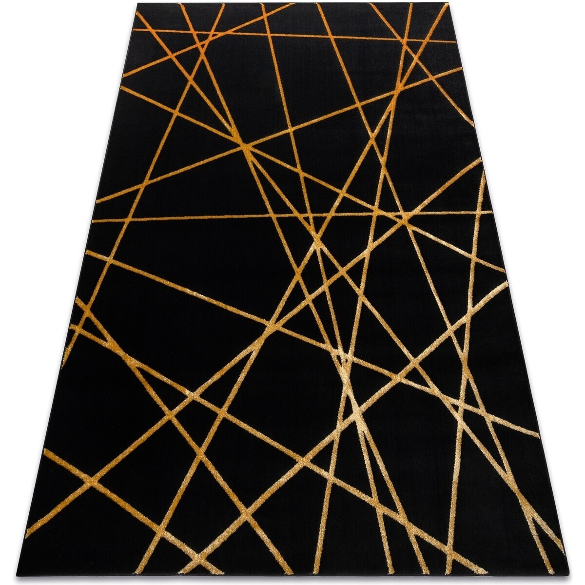 Rugsx  Koberec GLOSS moderni  406C 86 stylový, 240x330 cm  Černá