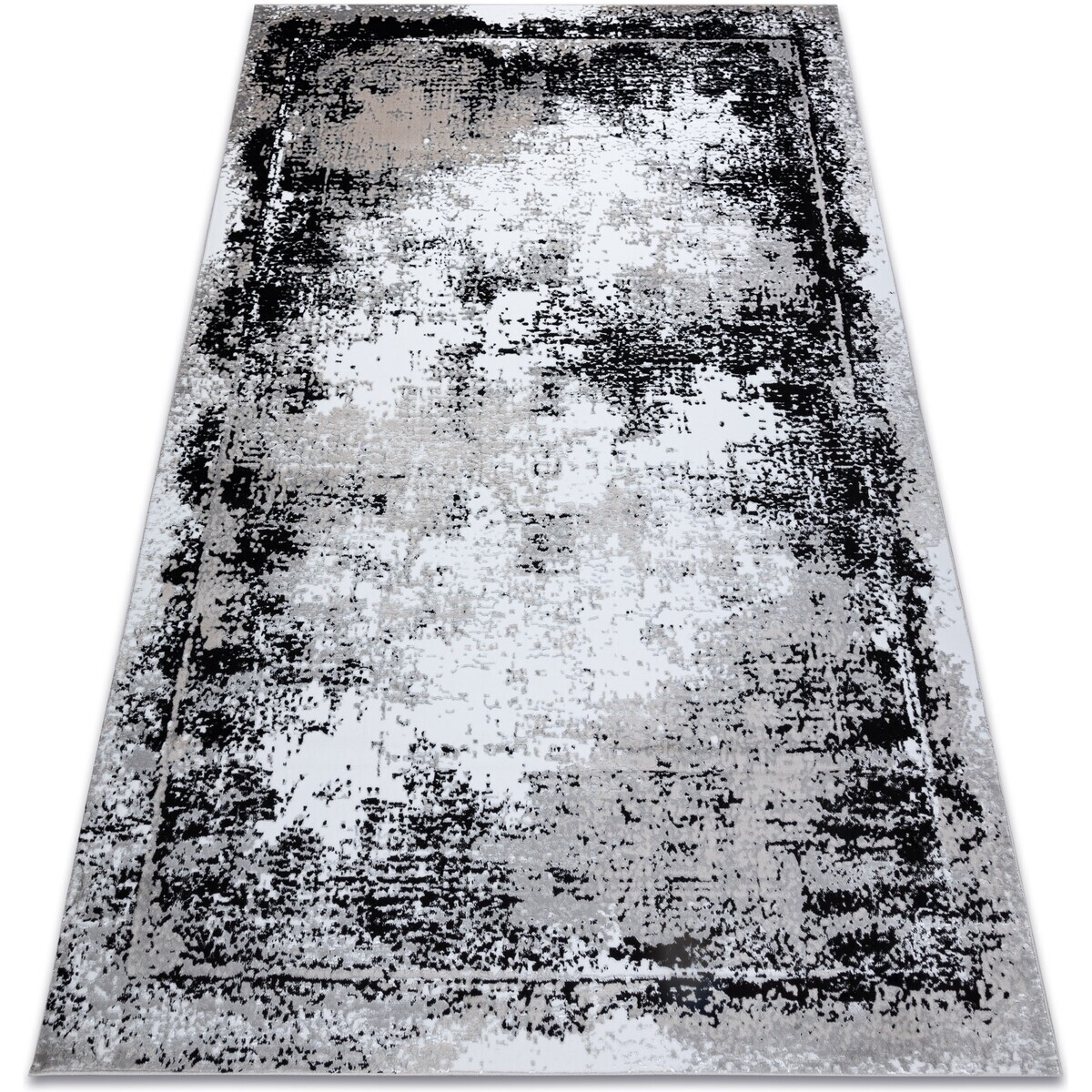 Rugsx  Koberec GLOSS moderni  8493 78 vintage, 80x150 cm  Šedá
