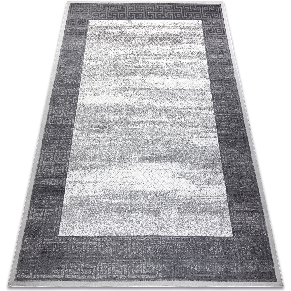 Rugsx  Moderní koberec NOBLE 1512 64 vzor rámu, 80x150 cm  Béžová