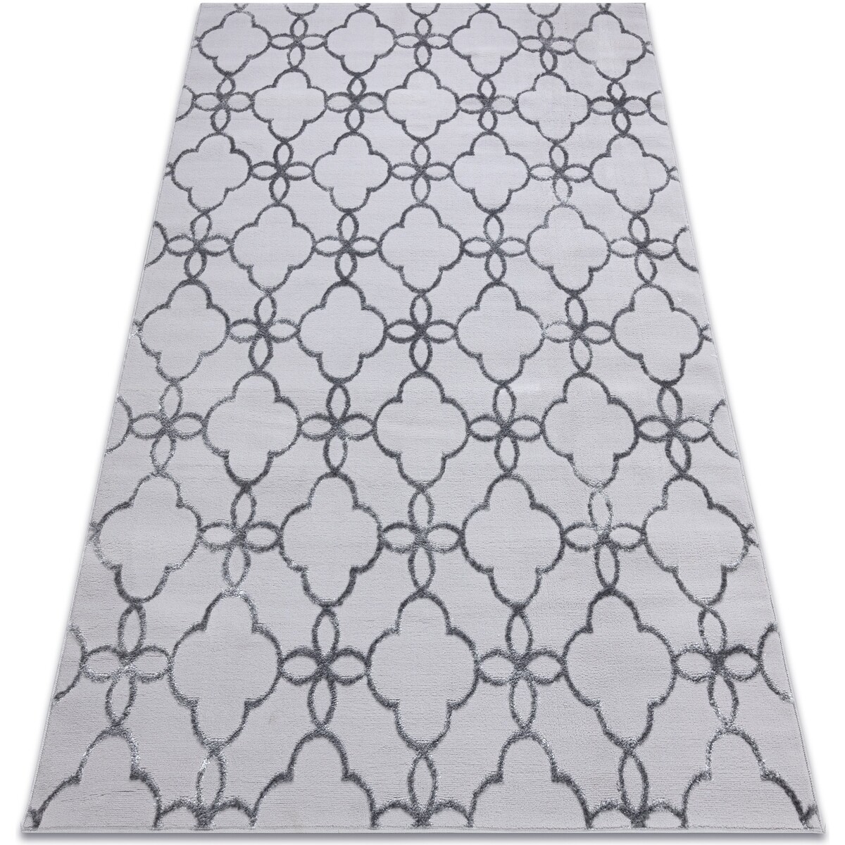 Rugsx  Moderní MEFE koberec   8504 Jetel, 160x220 cm  Šedá