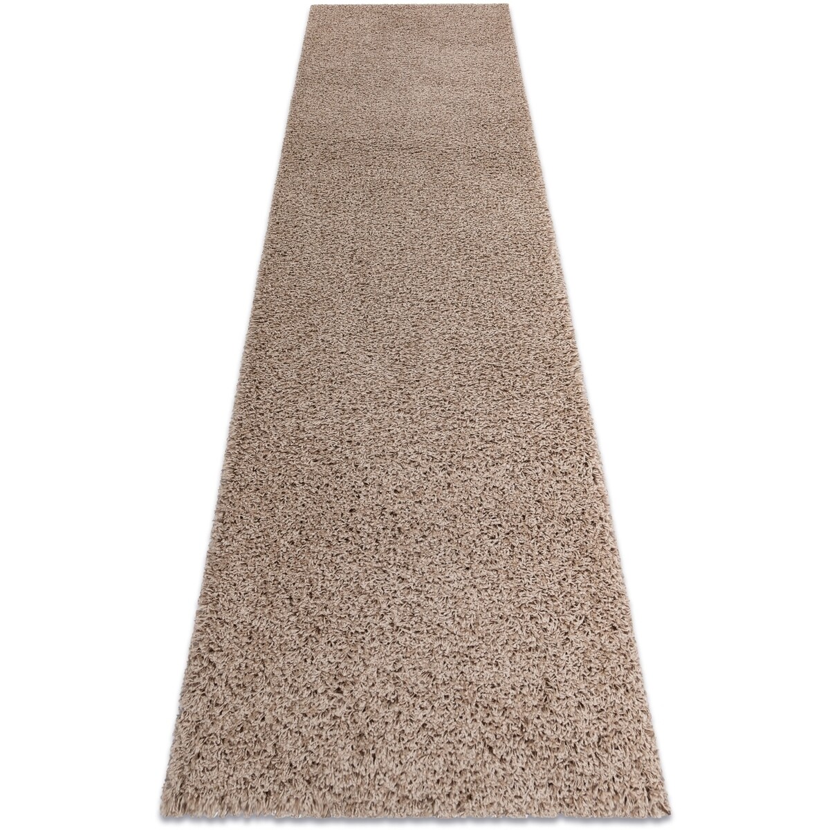 Rugsx  Běhoun SOFFI shaggy 5cm béžový - do 80x200 cm  Béžová