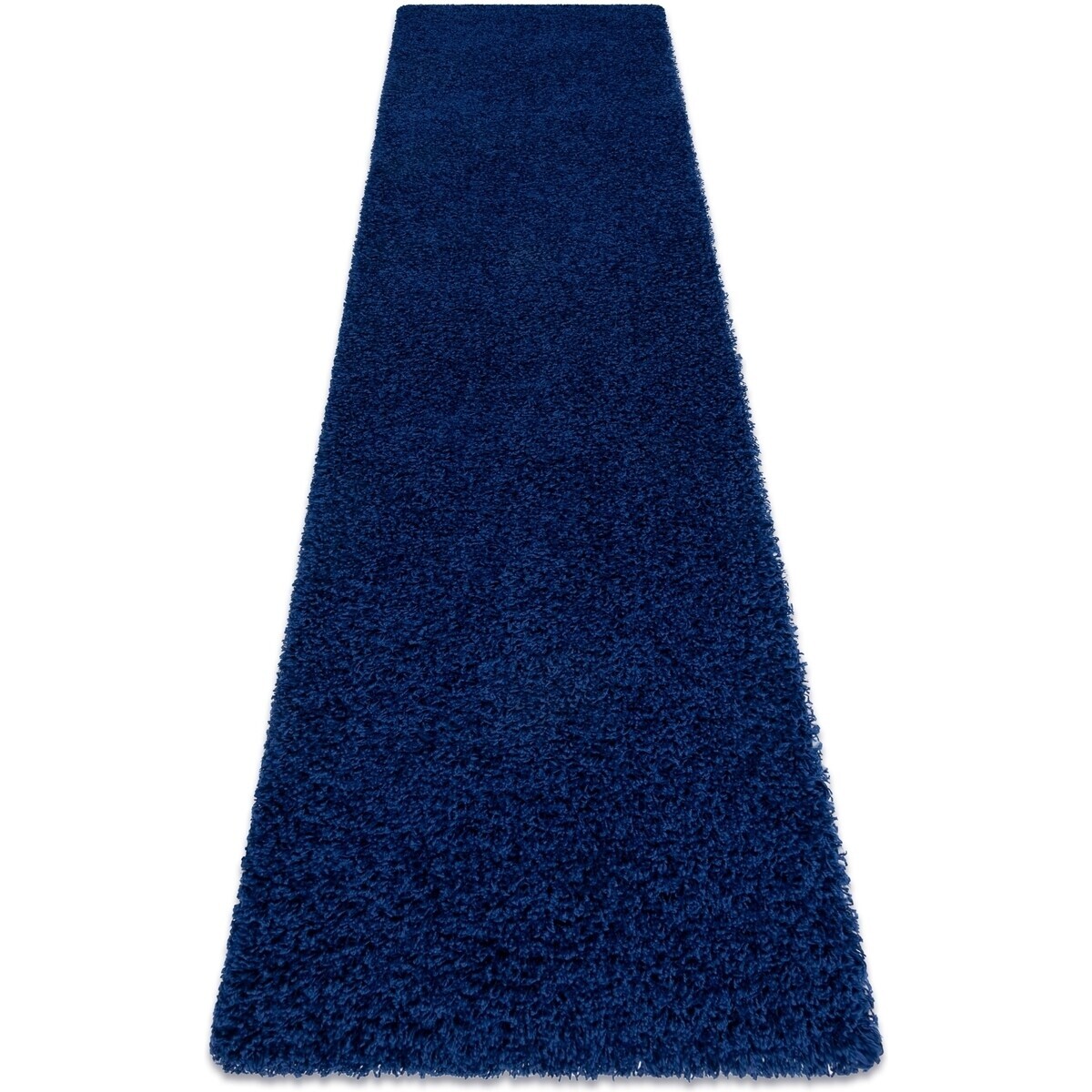 Rugsx  Běhoun SOFFI shaggy 5cm tmavě modrý - 70x300 cm  Modrá