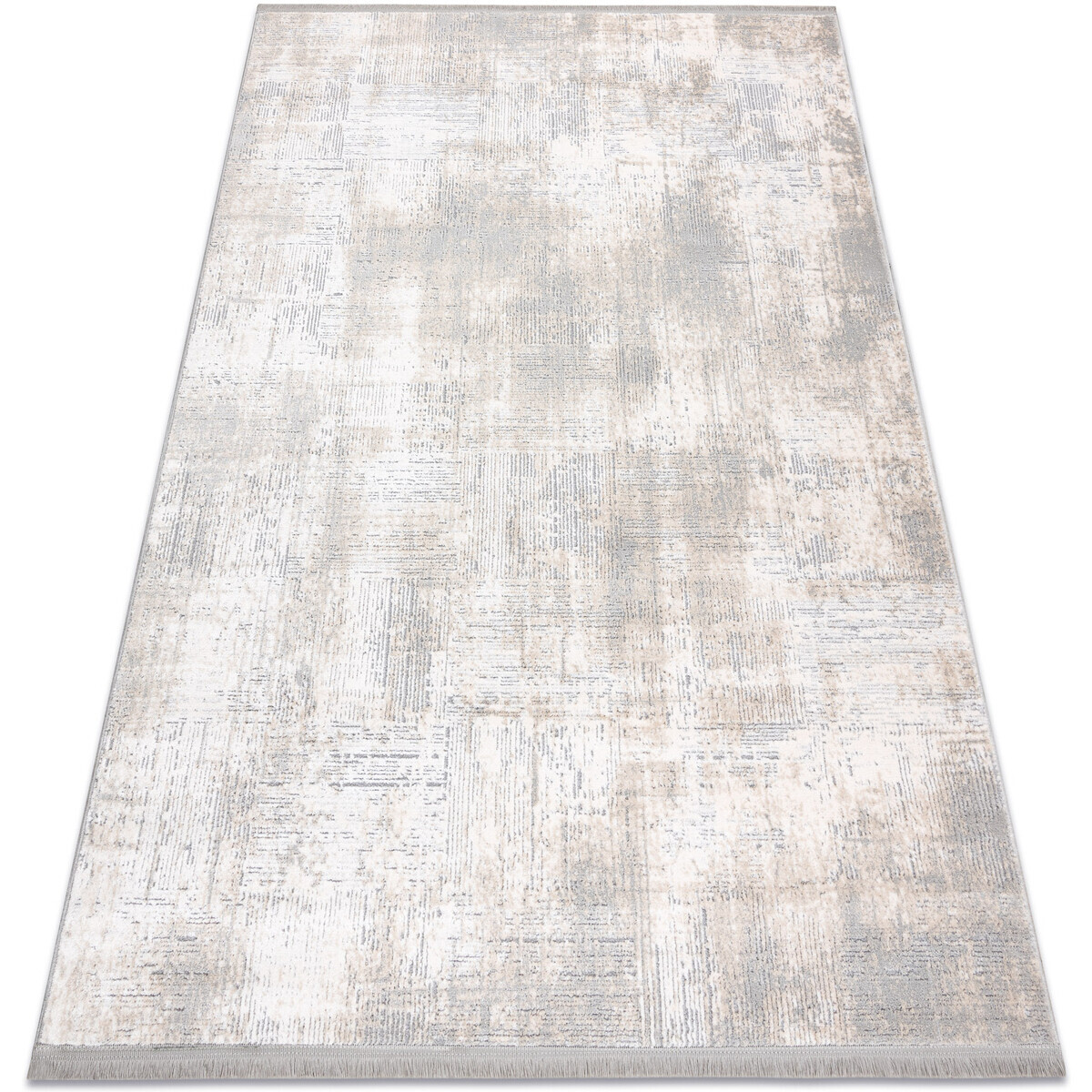 Rugsx  Moderní koberec TULS strukturální, střapce 512 160x220 cm  Béžová
