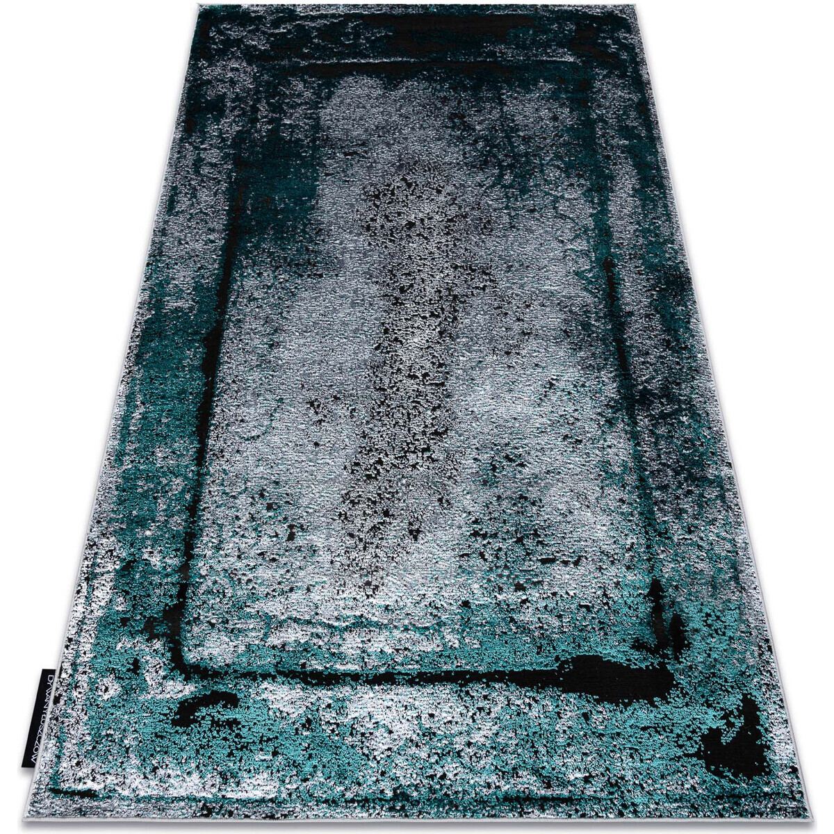 Rugsx  Moderní koberec DE LUXE 624 Rám - 140x190 cm  Šedá