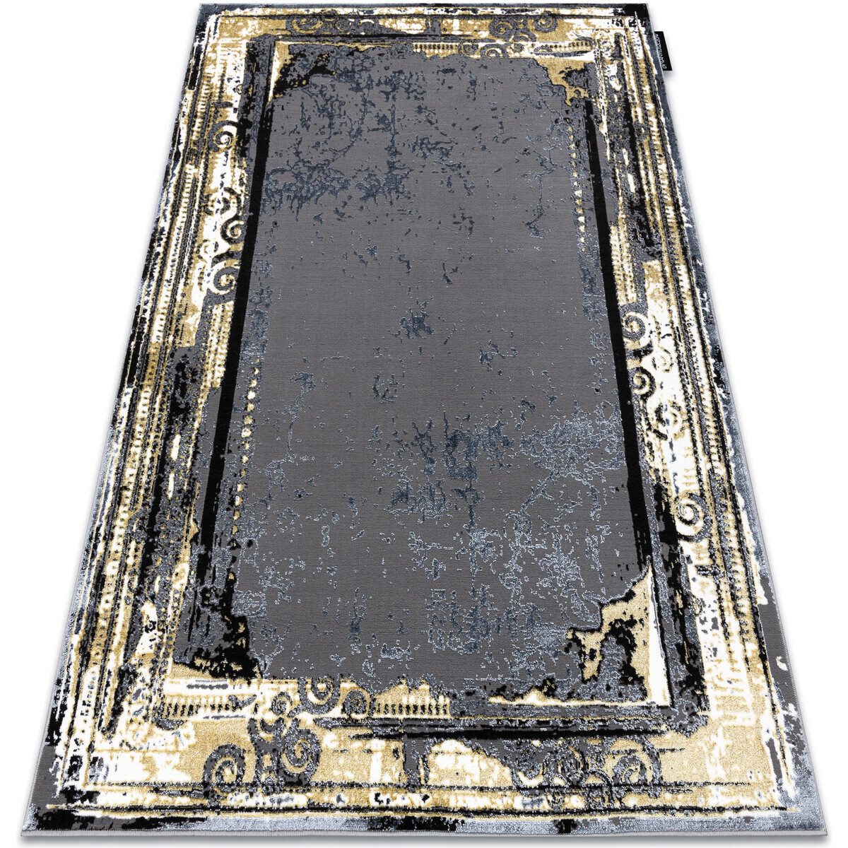 Rugsx  Moderní koberec DE LUXE 628 ornament vintage 140x190 cm  Šedá
