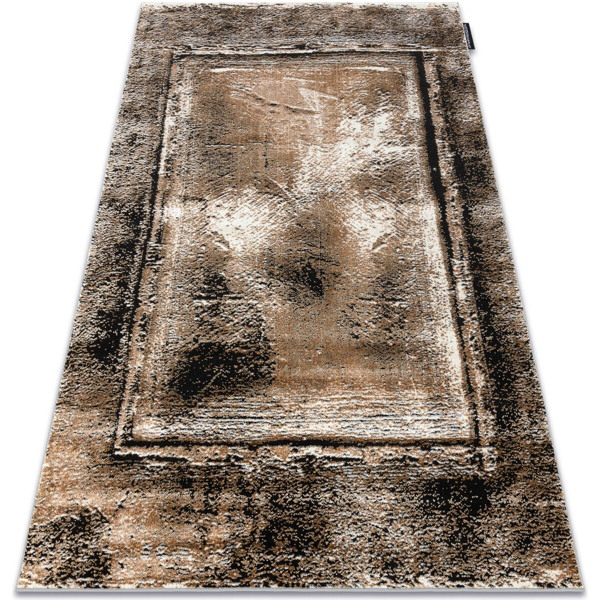 Rugsx  Moderní koberec DE LUXE 634 Rám vintage 120x170 cm  Šedá