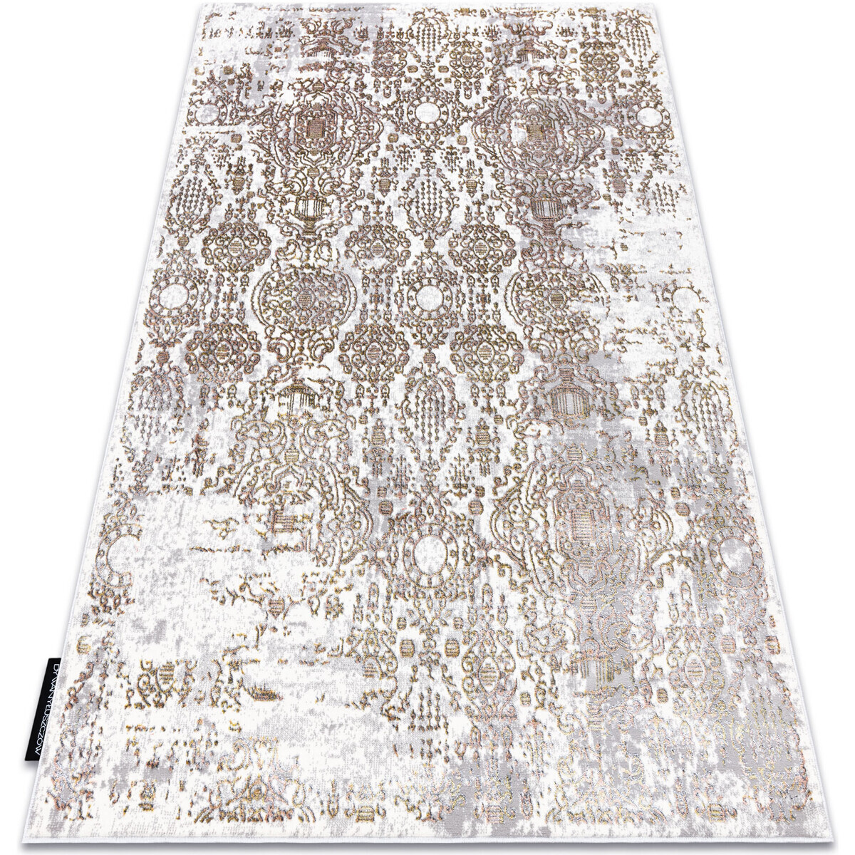 Rugsx  Moderní koberec DE LUXE 2081 ornament vintage 140x190 cm  Zlatá
