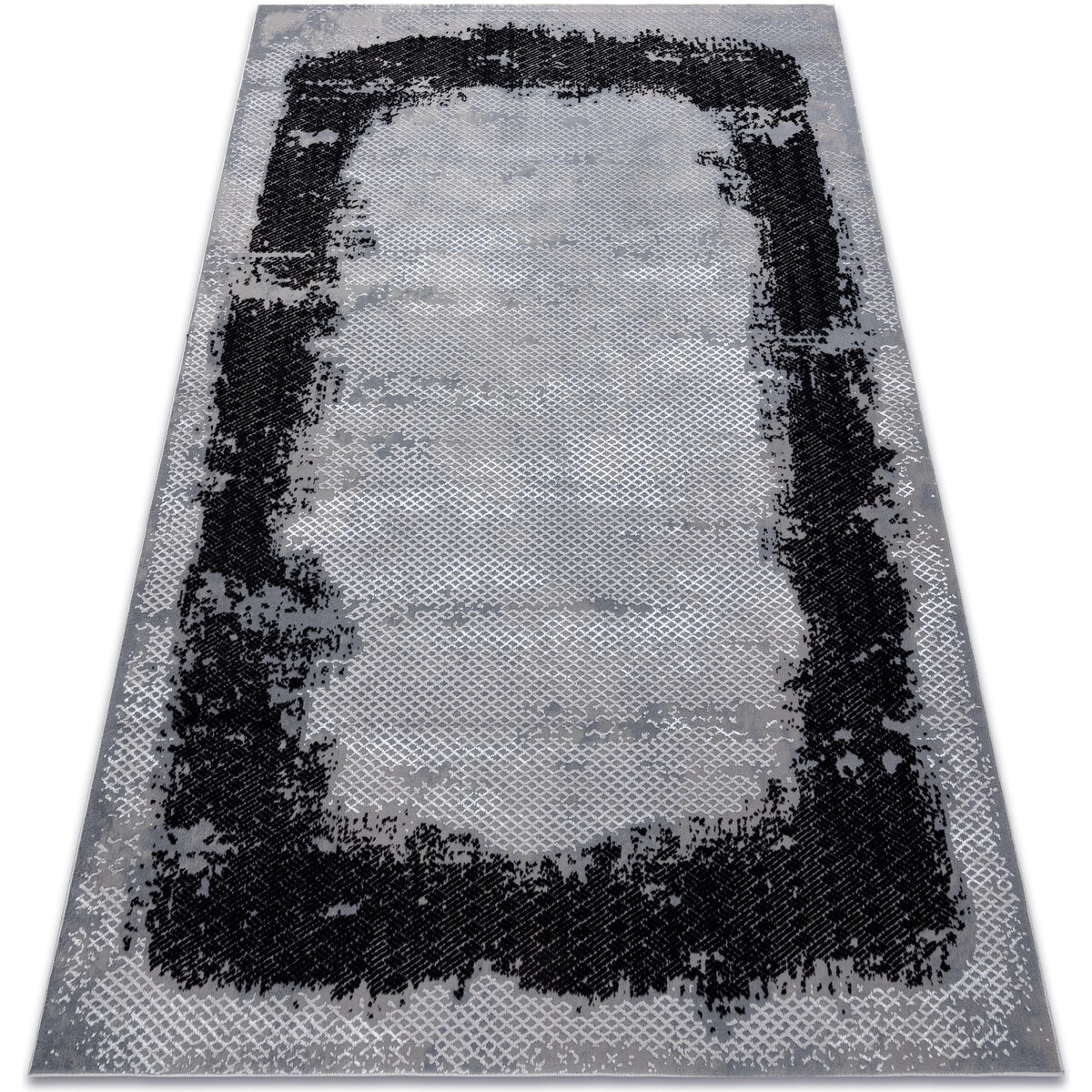 Rugsx  Koberec CORE A004 Rám, stínovaný - strukturáln 180x270 cm  Černá