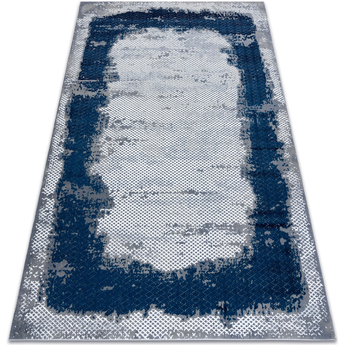 Rugsx  Koberec CORE A004 Rám, stínovaný - strukturáln 160x220 cm  Modrá