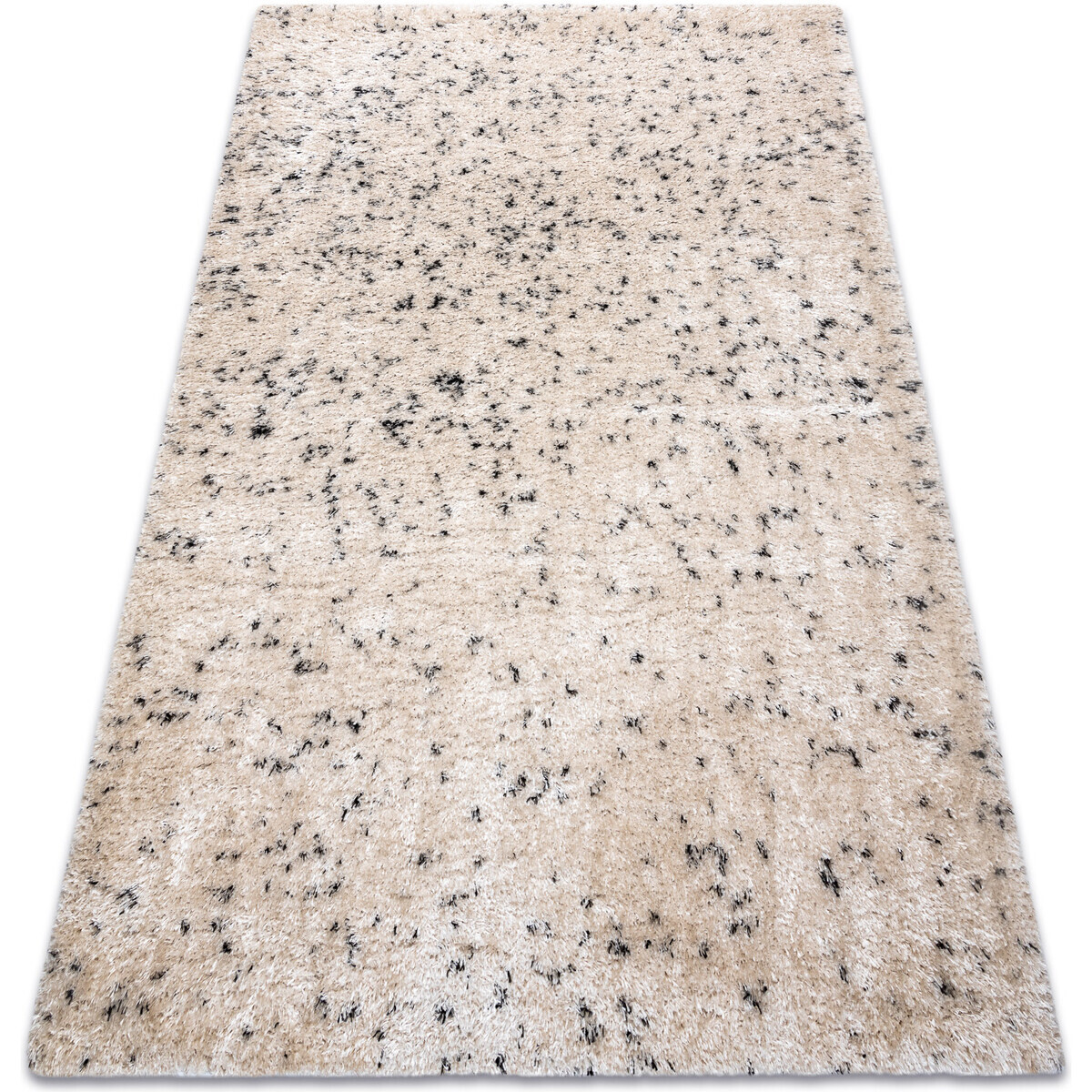 Rugsx  Koberec FLUFFY 2372 shaggy sůl a pepř 180x270 cm  Béžová