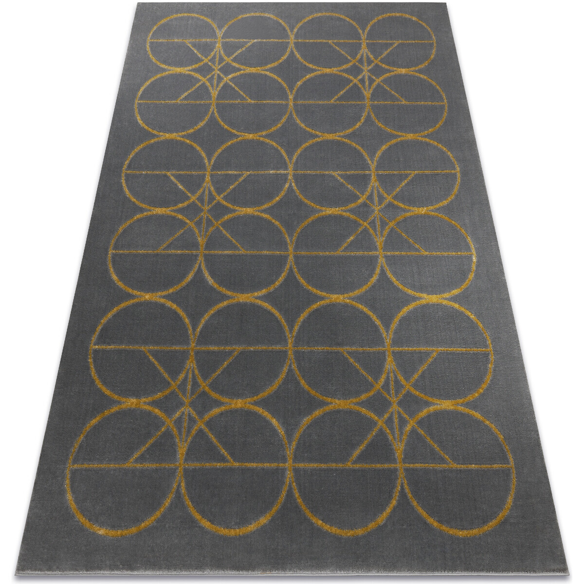 Rugsx  Koberec EMERALD výhradní 1010 glamour, stylový  120x170 cm  Šedá