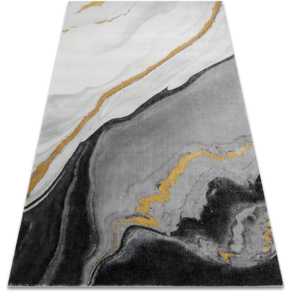 Rugsx  Koberec EMERALD výhradní 1017 glamour, stylový  120x170 cm  Černá