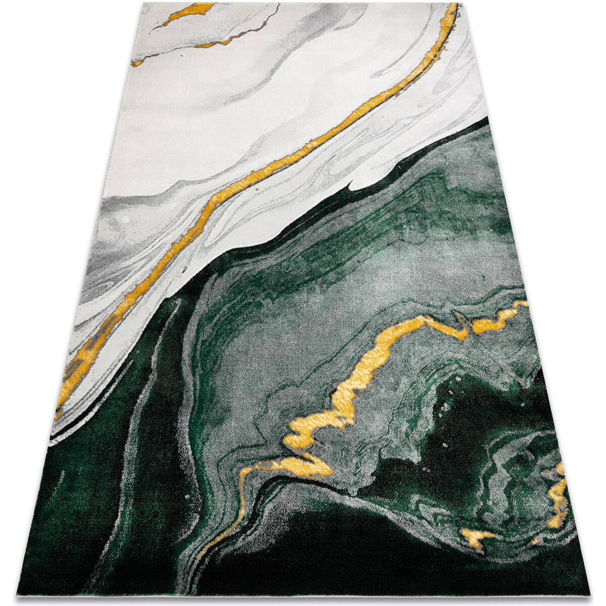 Rugsx  Koberec EMERALD výhradní 1017 glamour, stylový  120x170 cm  Zelená