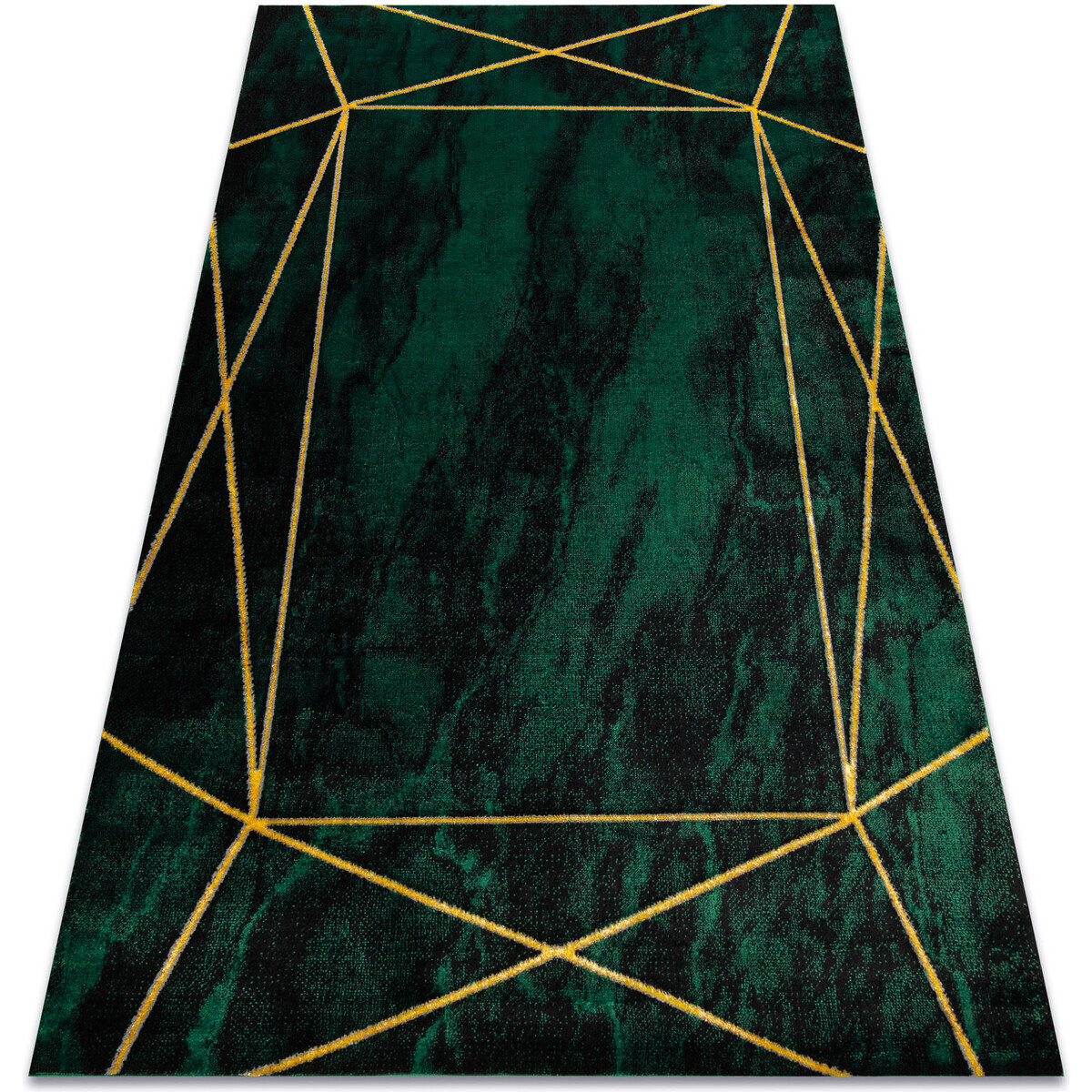 Rugsx  Koberec EMERALD výhradní 1022 glamour, stylový  120x170 cm  Zelená
