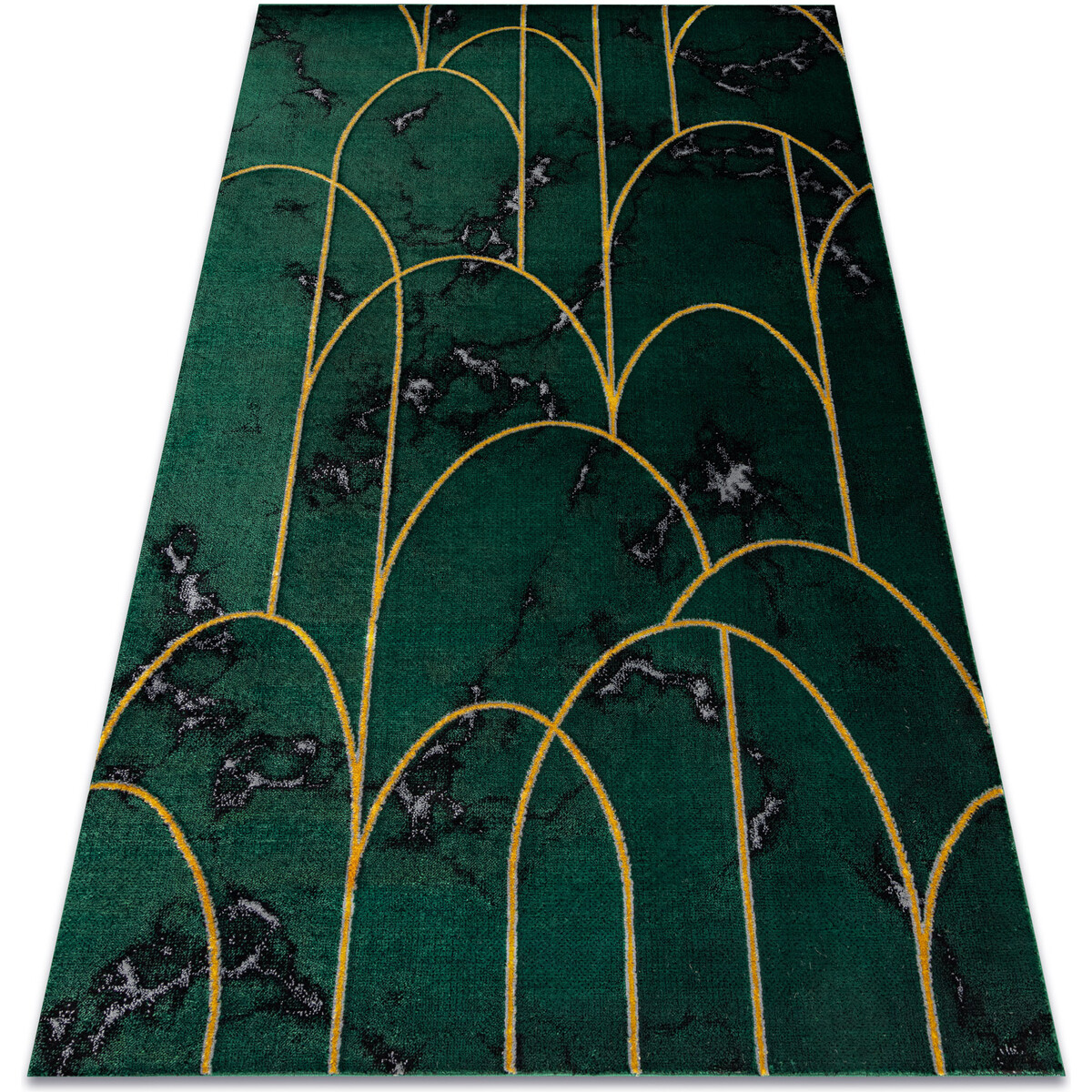 Rugsx  Koberec EMERALD výhradní 1016 glamour, stylový  120x170 cm  Zelená