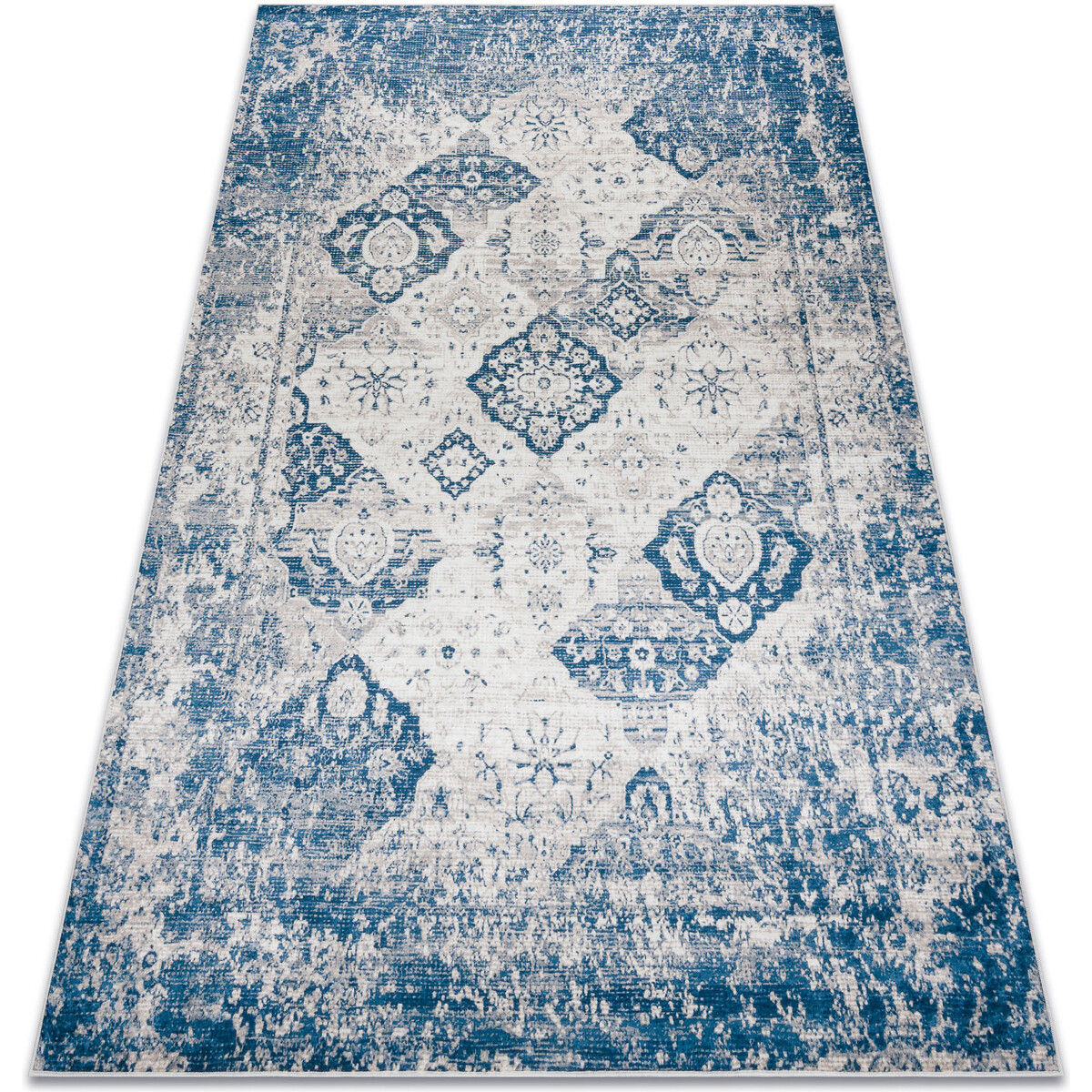 Rugsx  ANDRE mycí kobereček Růžice 1819C vintage prot 160x220 cm  Béžová