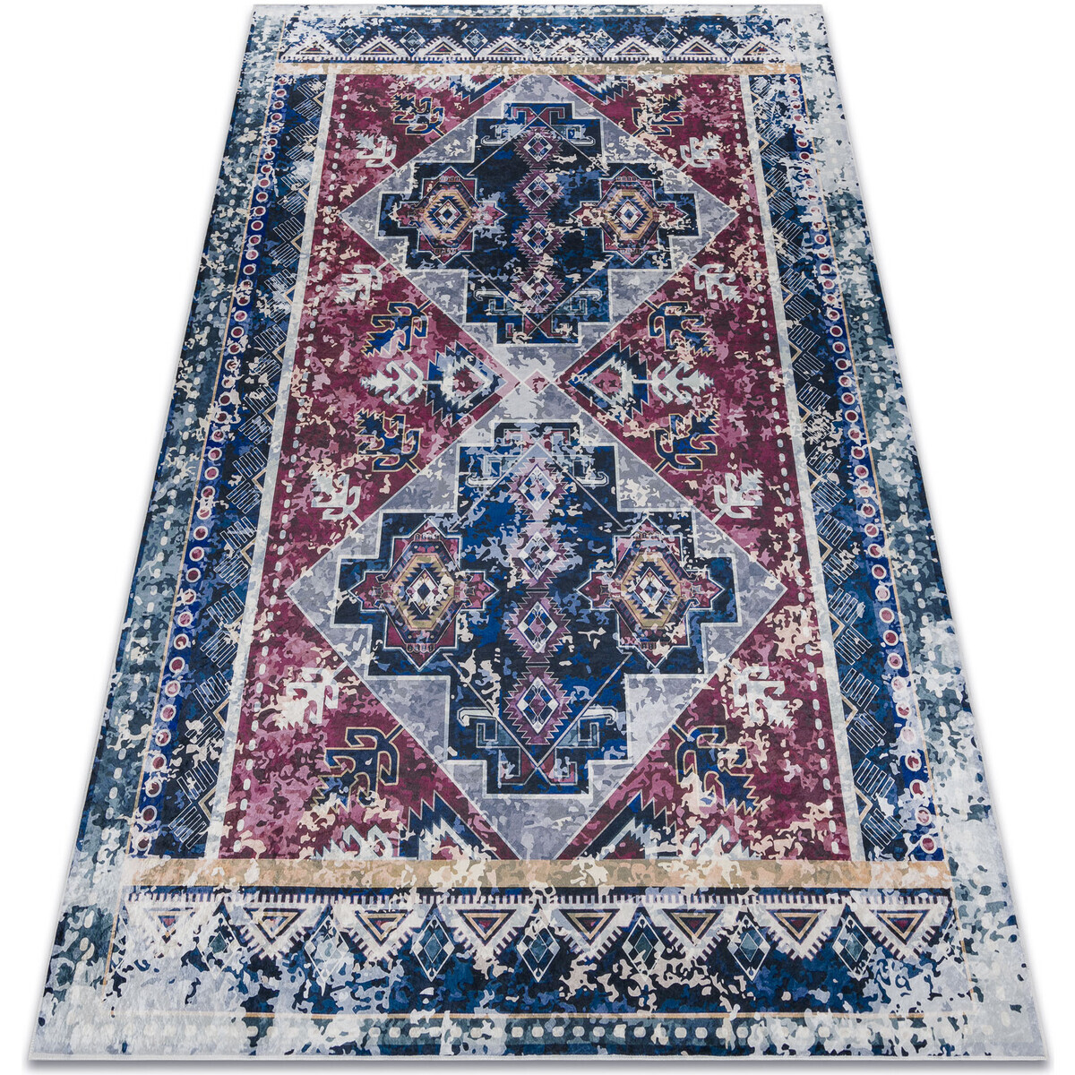 Rugsx  ANDRE mycí kobereček 1136 orientální vintage p 120x170 cm  Červená