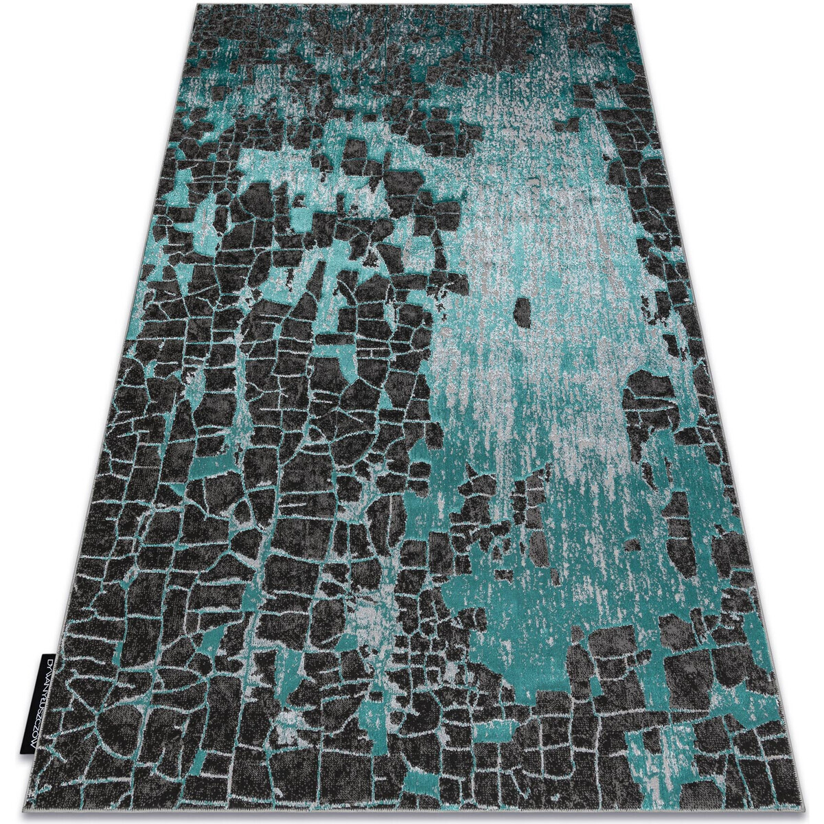 Rugsx  Moderní koberec DE LUXE 2079 vintage - 160x220 cm  Zelená